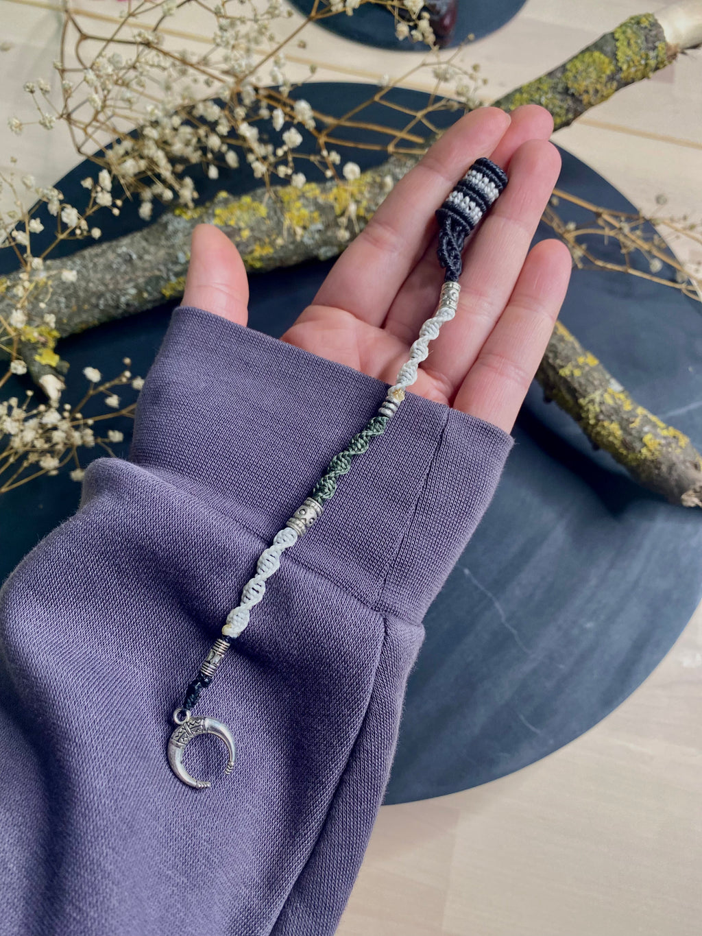 Dread Wrap - Silver Moon
