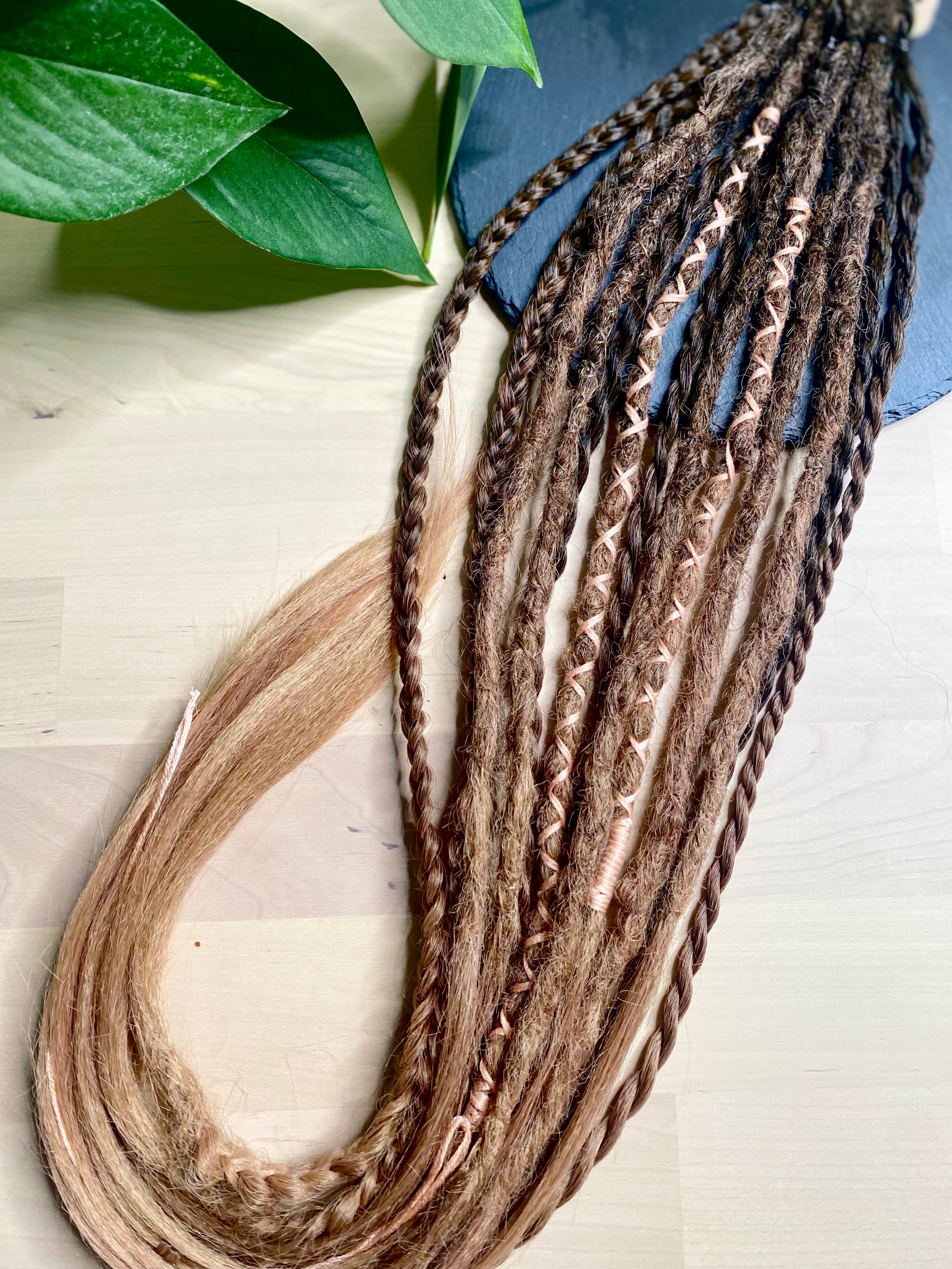 Dread Ponytail - Sunkissed